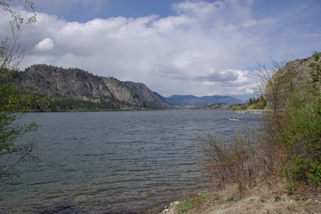 Vaseux Lake near Oliver Okanagan